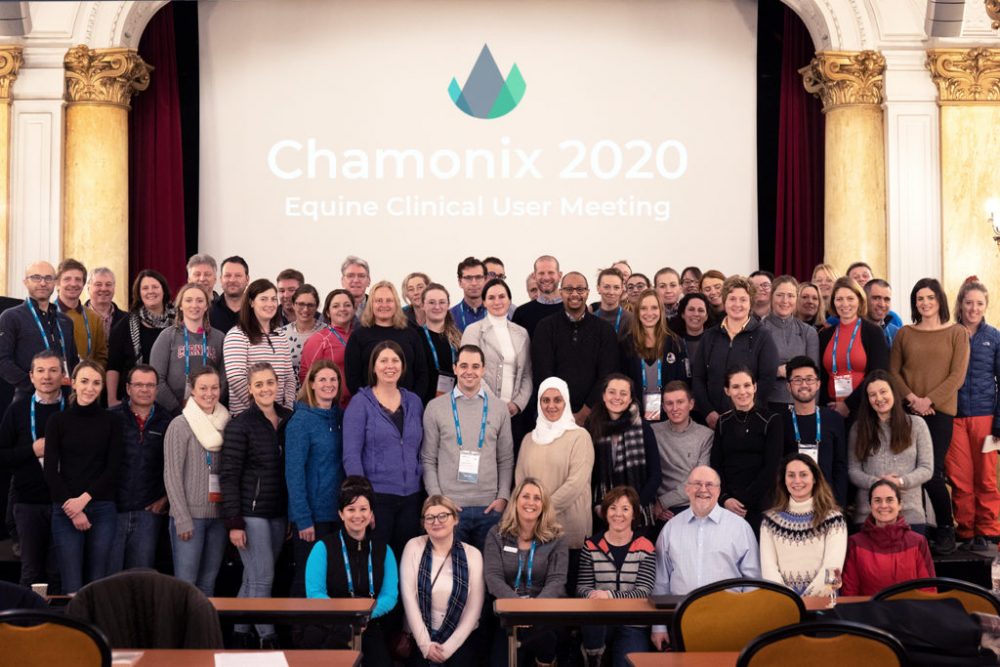 Hallmarq 12th equine clinical user meeting in Chamonix!