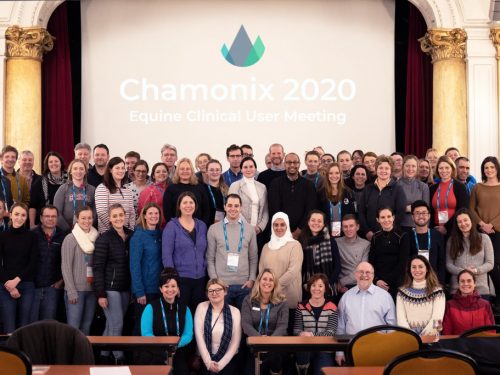 Hallmarq 12th equine clinical user meeting in Chamonix!